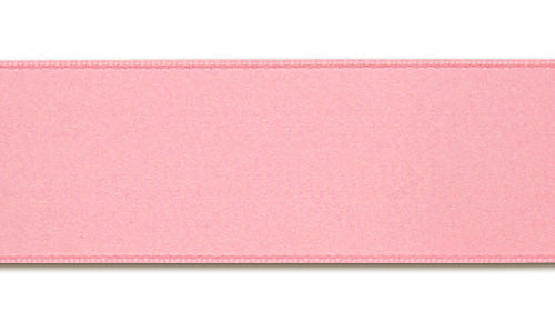 Eraser Pink Double-Faced Satin Ribbon