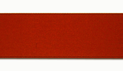 Rust Double-Faced Satin Ribbon