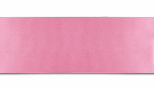 Pink Rosebud Double-Faced Satin Ribbon