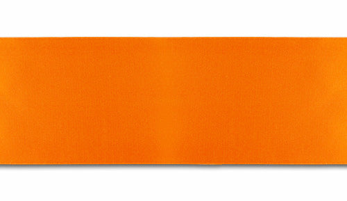 Orange Double-Faced Satin Ribbon
