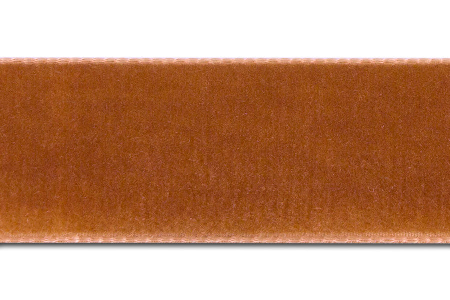 Copper Nylon Velvet Ribbon (Made in Switzerland)
