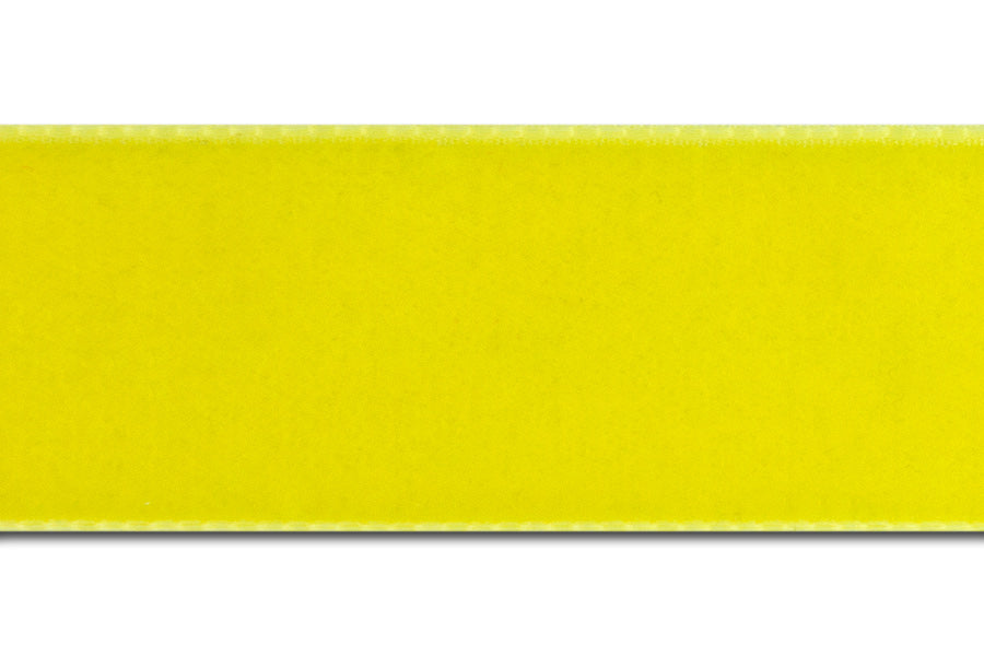 Yellow Nylon Velvet Ribbon (Made in Switzerland) – Britex Fabrics