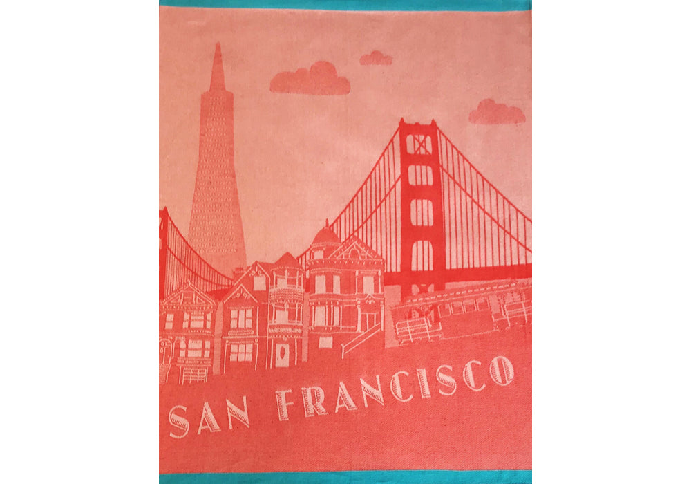 The San Francisco Skyline Tea Towel (Made in France)