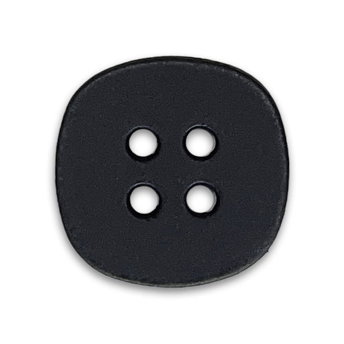 Black Shell Button sewing button, Irregularly Rounded Black Shell Button – Britex Fabrics