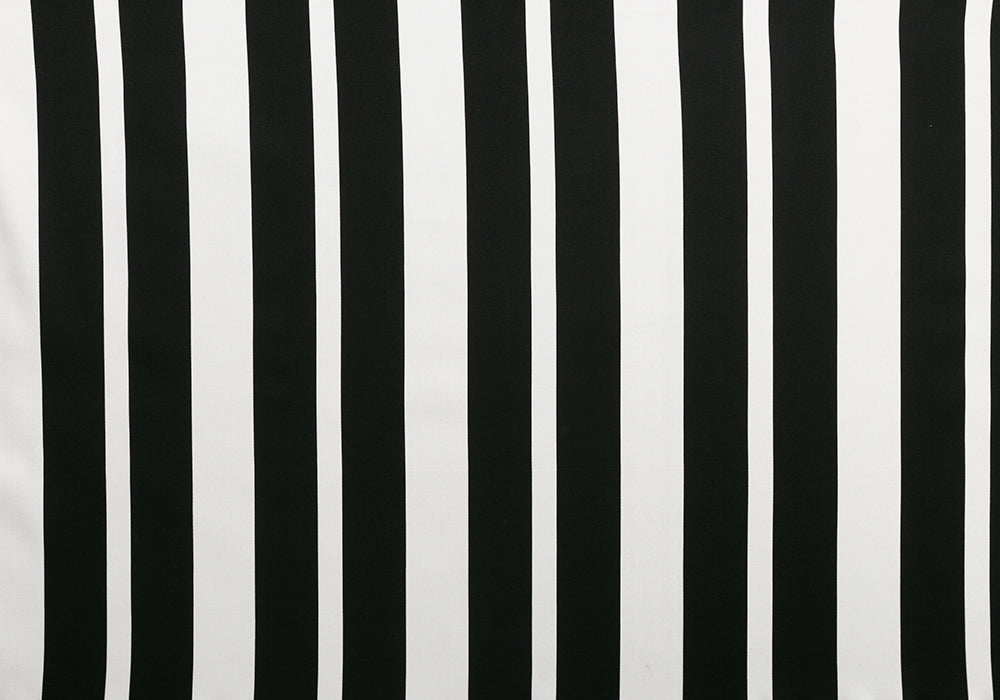 Designer Stripes Ahoy! Stretch Silk Crepe de Chine