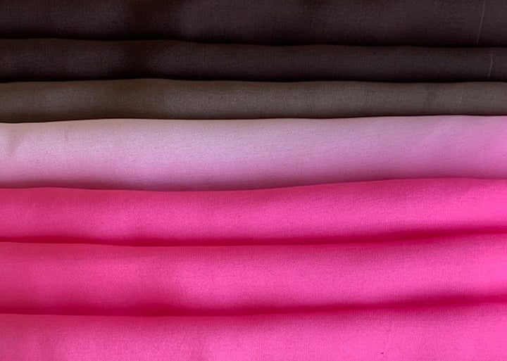 Ombré Carnation Featherweight Silk