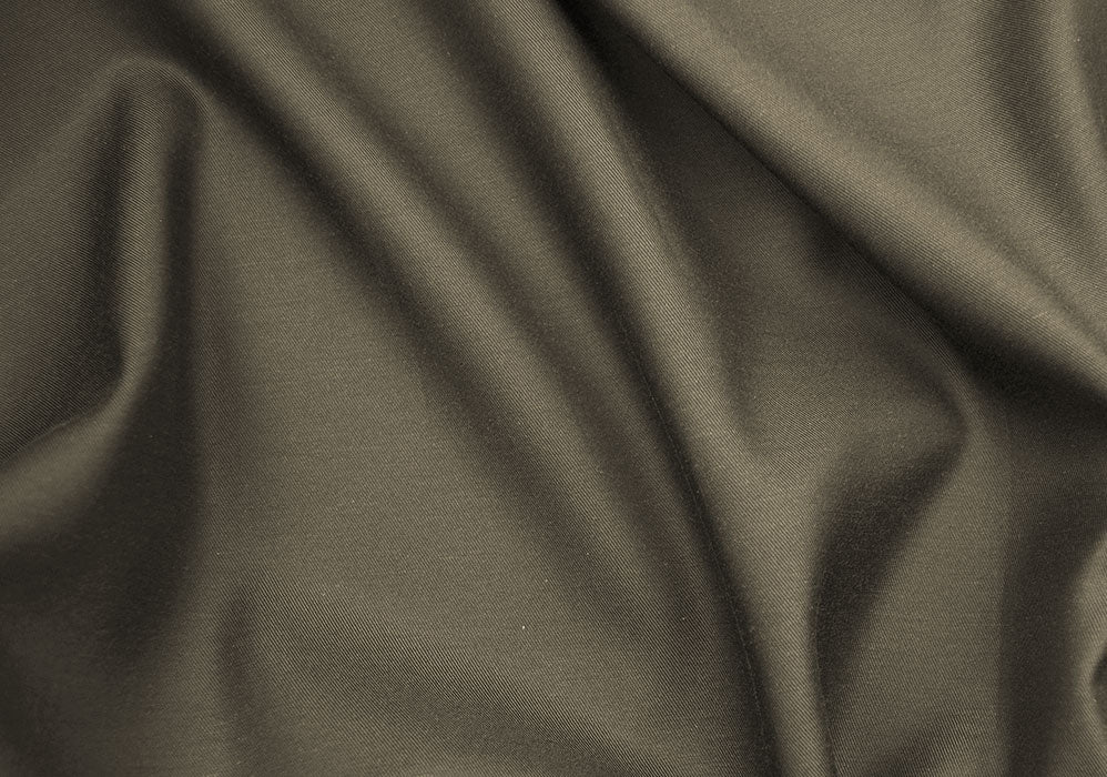 Softly Sueded Dove Grey Silk Mock Twill