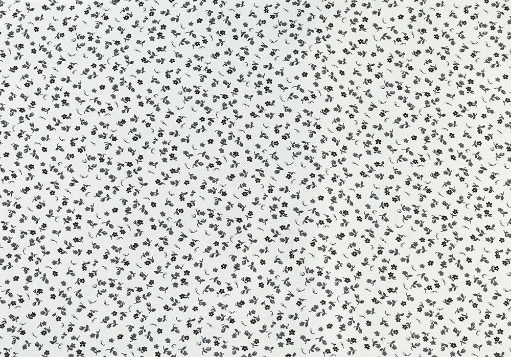 Designer Teensy Blossoms Silk Twill (Made in Italy)