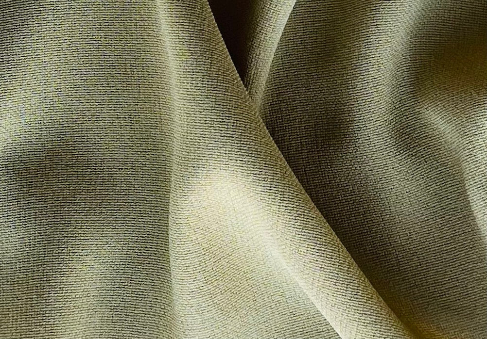 Cool Dijon Mustard Silk Georgette (Made in Italy)
