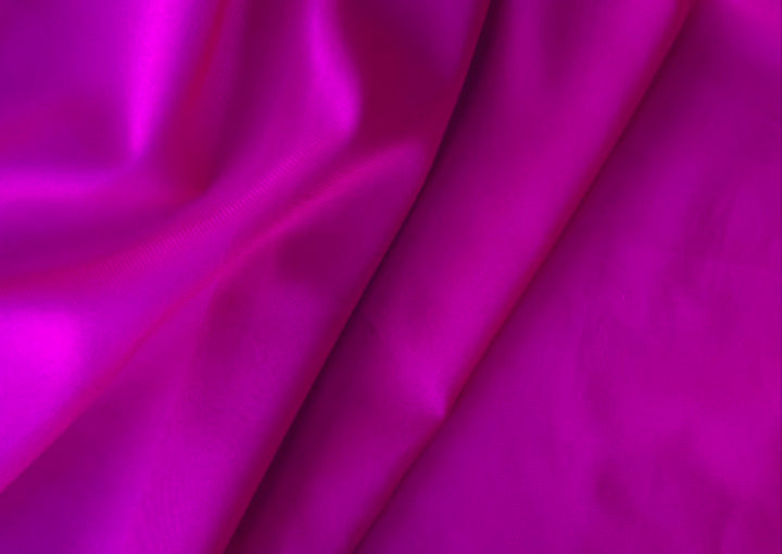 Fierce Fuchsia Stretch Silk Chiffon