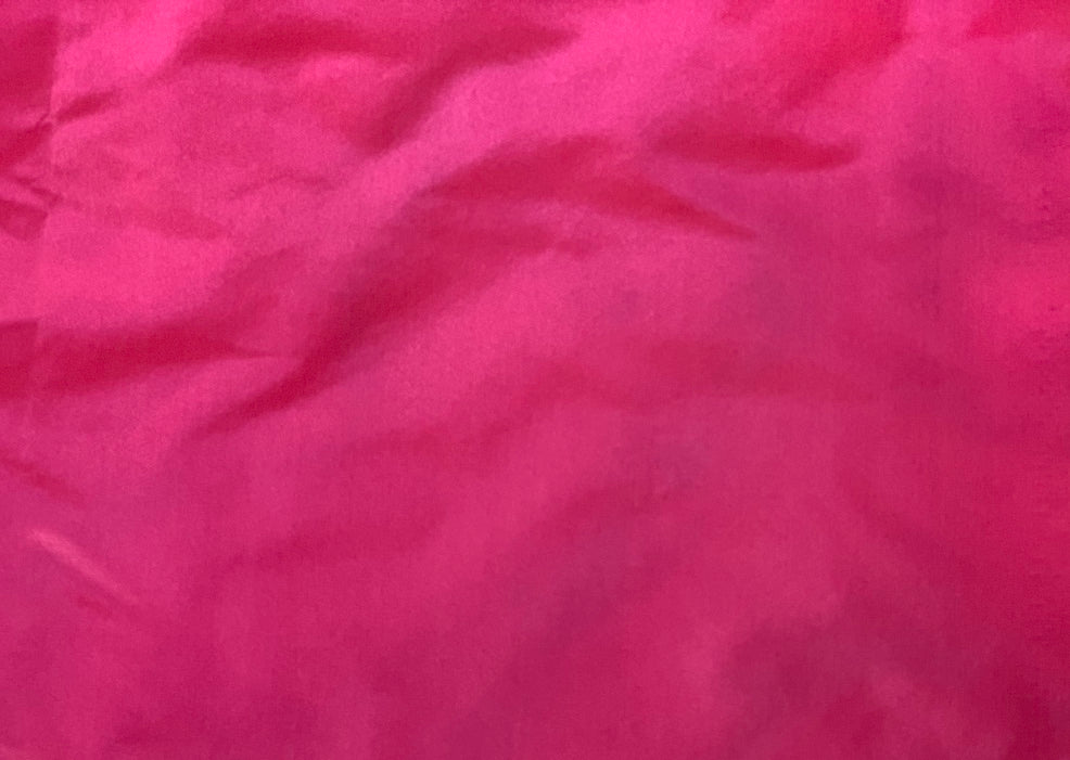 Hot Pink & Orange Iridescent Silk Taffeta (Made in Italy)