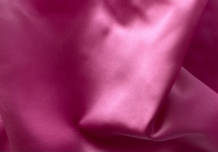 Glorious Persian Pink Silk Duchess Satin (Made in Italy)