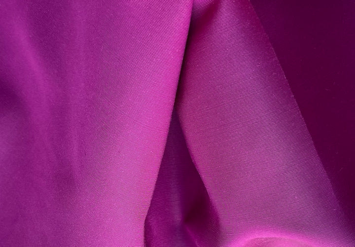 Taroni Scrumptious Fuchsia Silk Faille (Made in Italy)