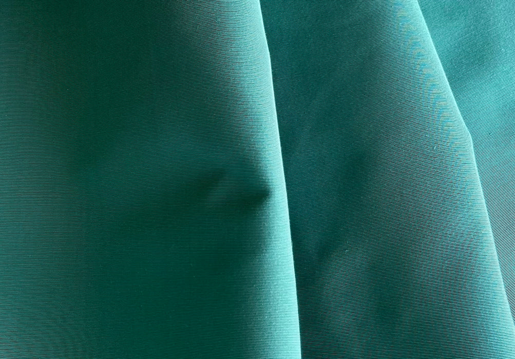 Taroni Sea Glass Green Silk Faille (Made in Italy)