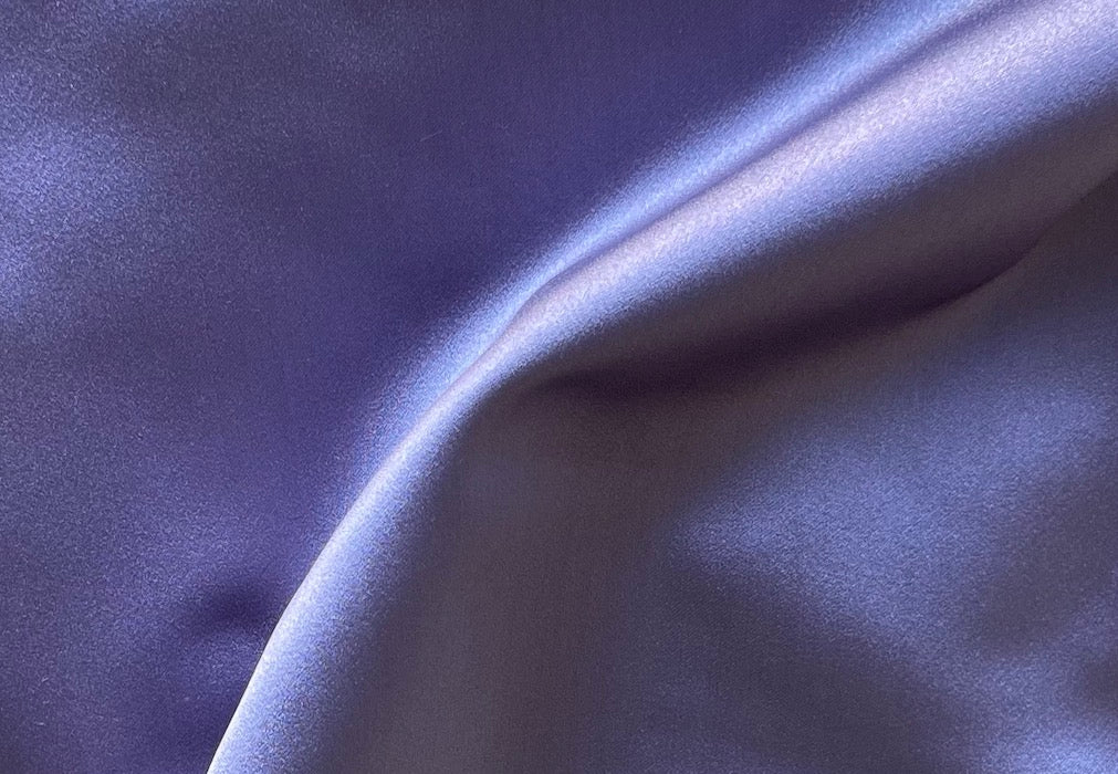 Luxurious Lustrous Lilac Silk Duchess Satin (Made in Italy)