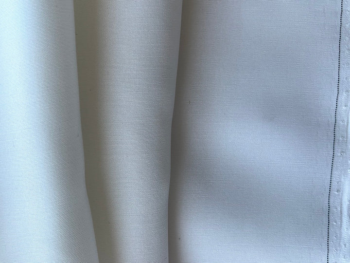 Gorgeous Silk White Matte Silk Mock Faille (Made in Italy)