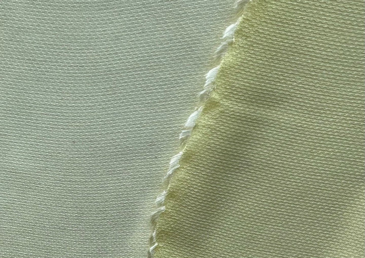 Crisp Lemon Chiffonade Silk Blend Organza (Made in Italy)