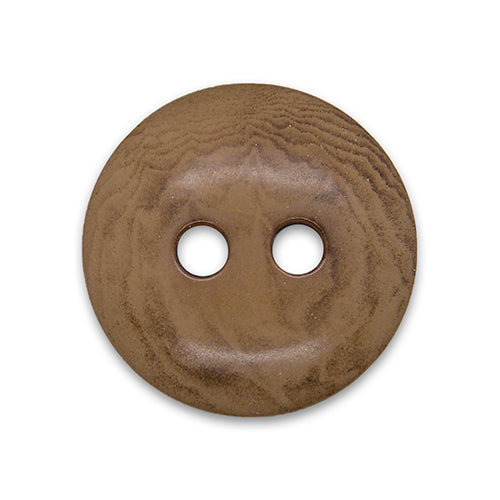 2-Hole Sandy Beige Corozo Button (Made in Italy)