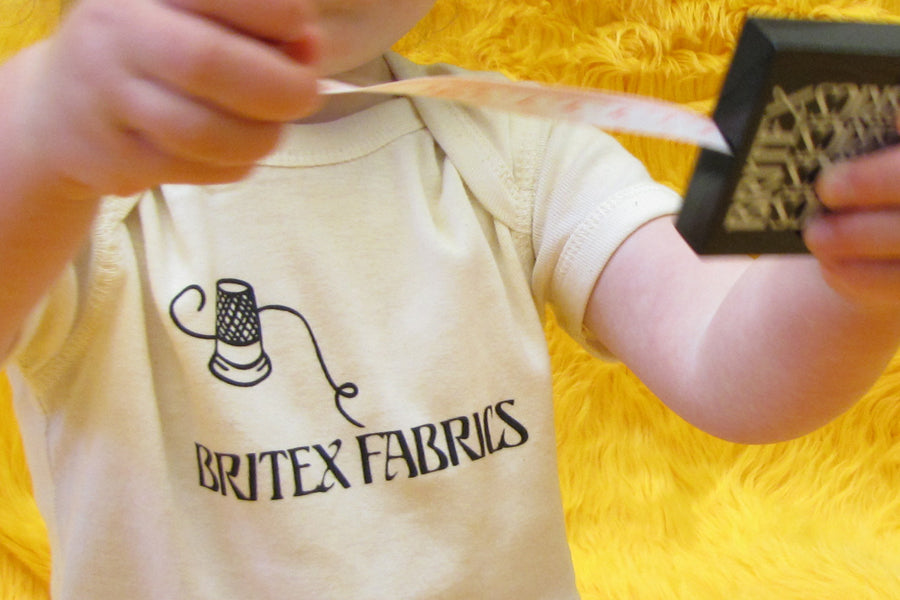 Limited Edition Britex Fabrics Baby Onesie