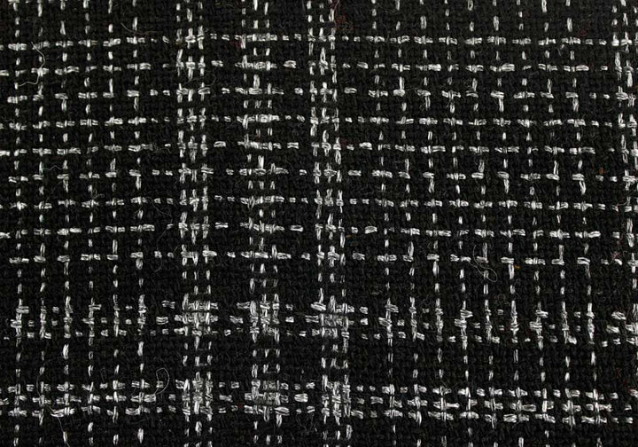Variegated Pewter Greys Wool Plaid