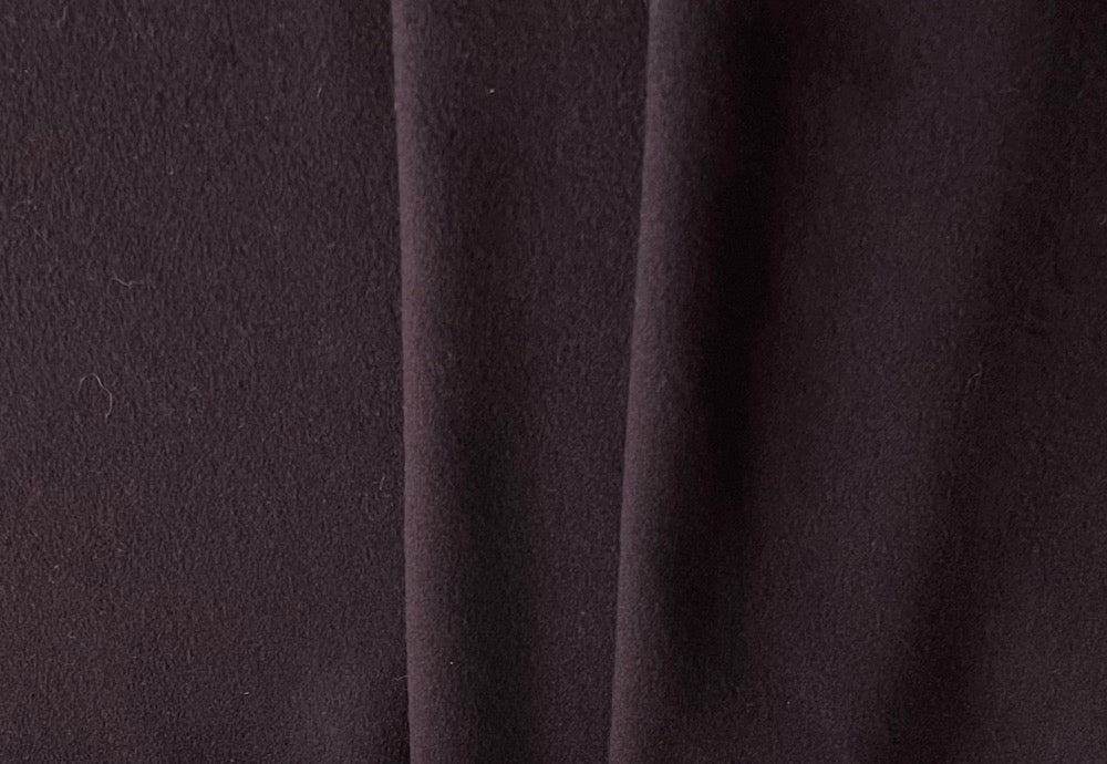 High-End Spiced Deep Choolate Cashmere Coating (Made in Italy)