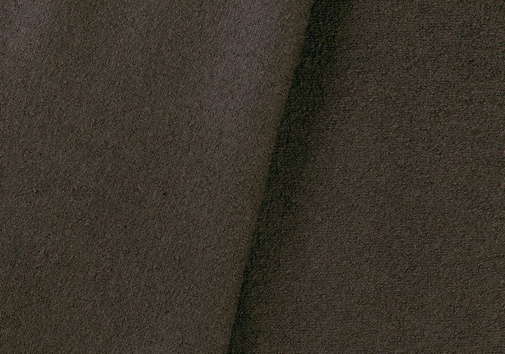 Cool Umber Boiled Wool Coating (Made in Germany)