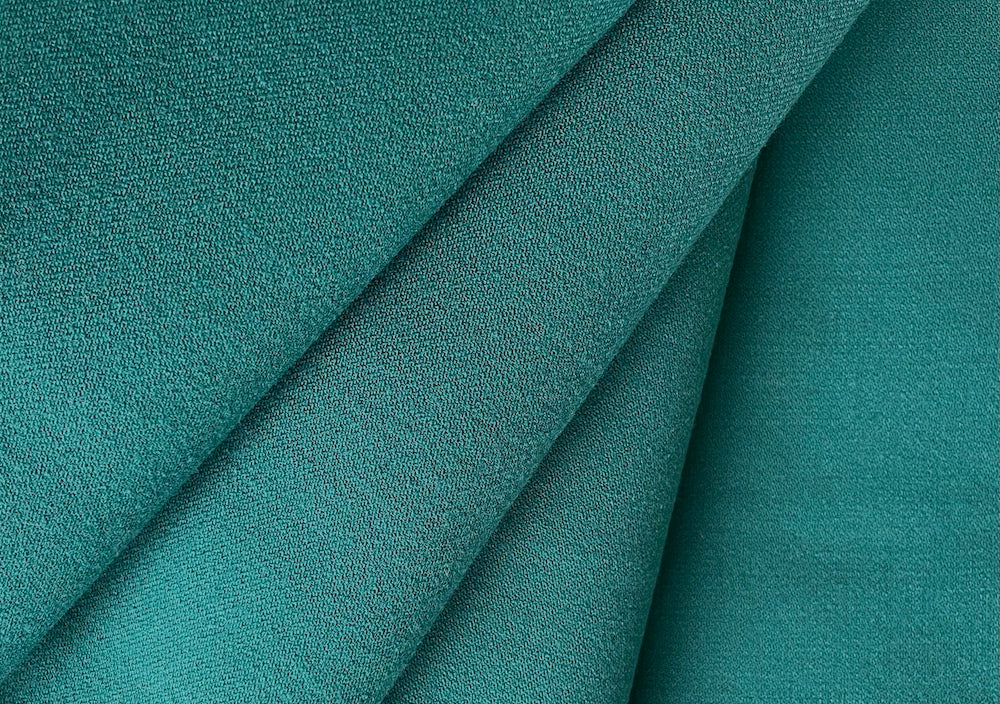 Reversible Wind-Resistant Teal Green & Black Wool Blend Coating (Made in Italy)