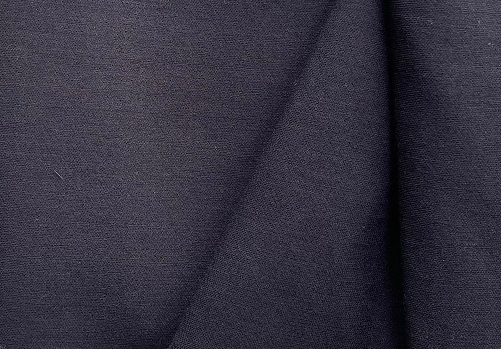 Double-Faced Naughty Navy Blue Wool Coating (Made in Italy)