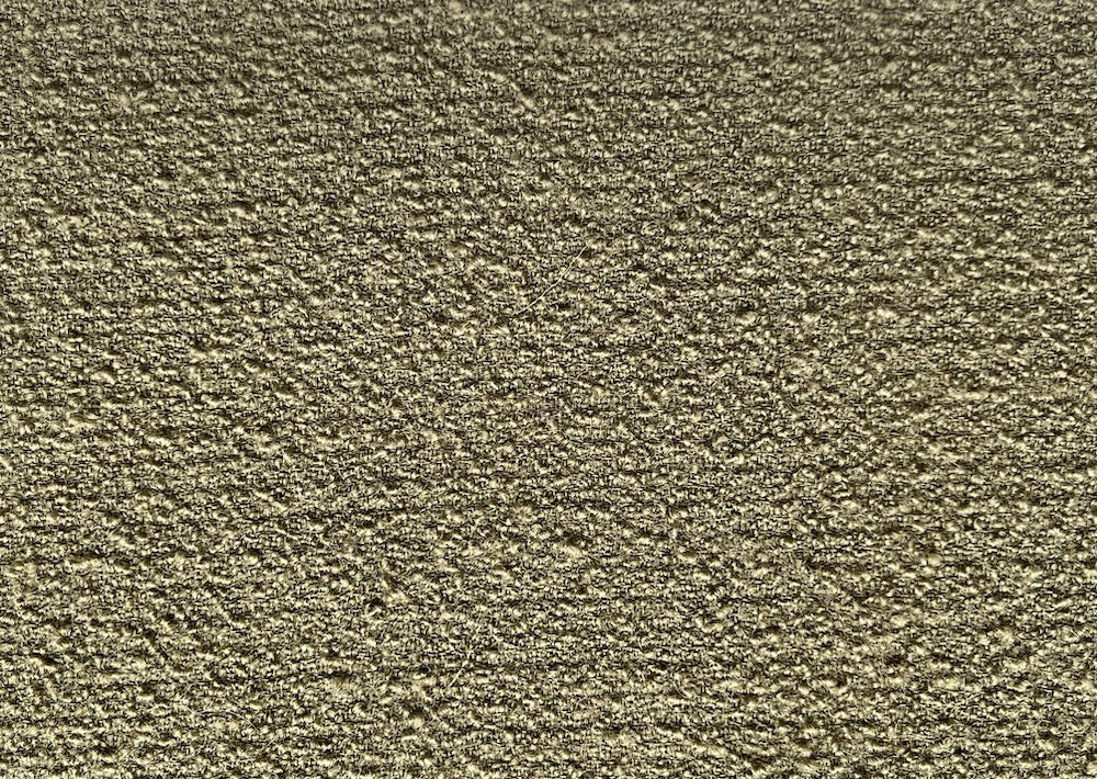 High-End Olivey Moss Wool Crepe Coating (Made in Italy)