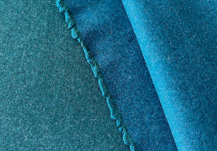 Sea of Dreams Wool Blend Melton Coating (Made in Italy)