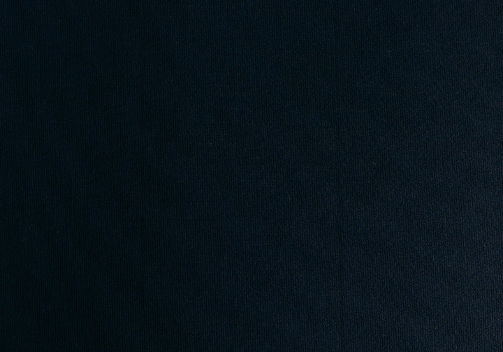 Selvedged Navy Blue Finest Wool Crepe (Made in Italy)