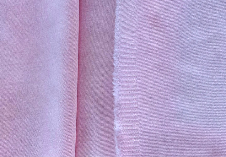 Botto Guiseppe Romantic Lavender Rose Stretch Wool Twill Suiting (Made in Italy)