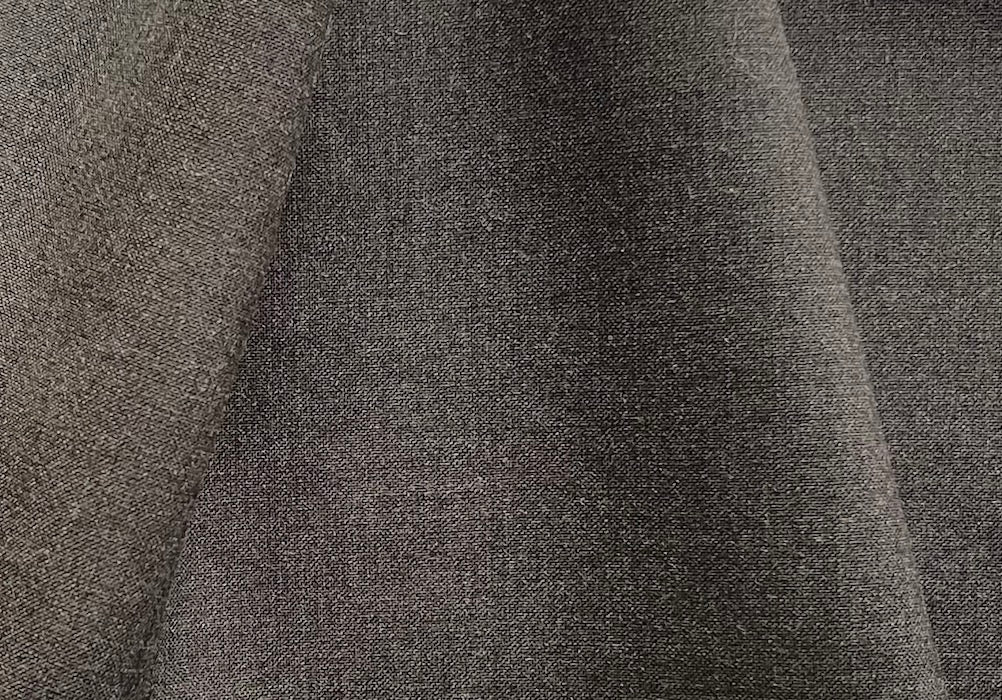 Milk Chocolate Brown Stretch Wool (Made in Italy)
