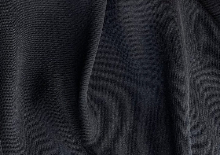 Black Clouds Wool Tricotine Twill (Made in Italy)