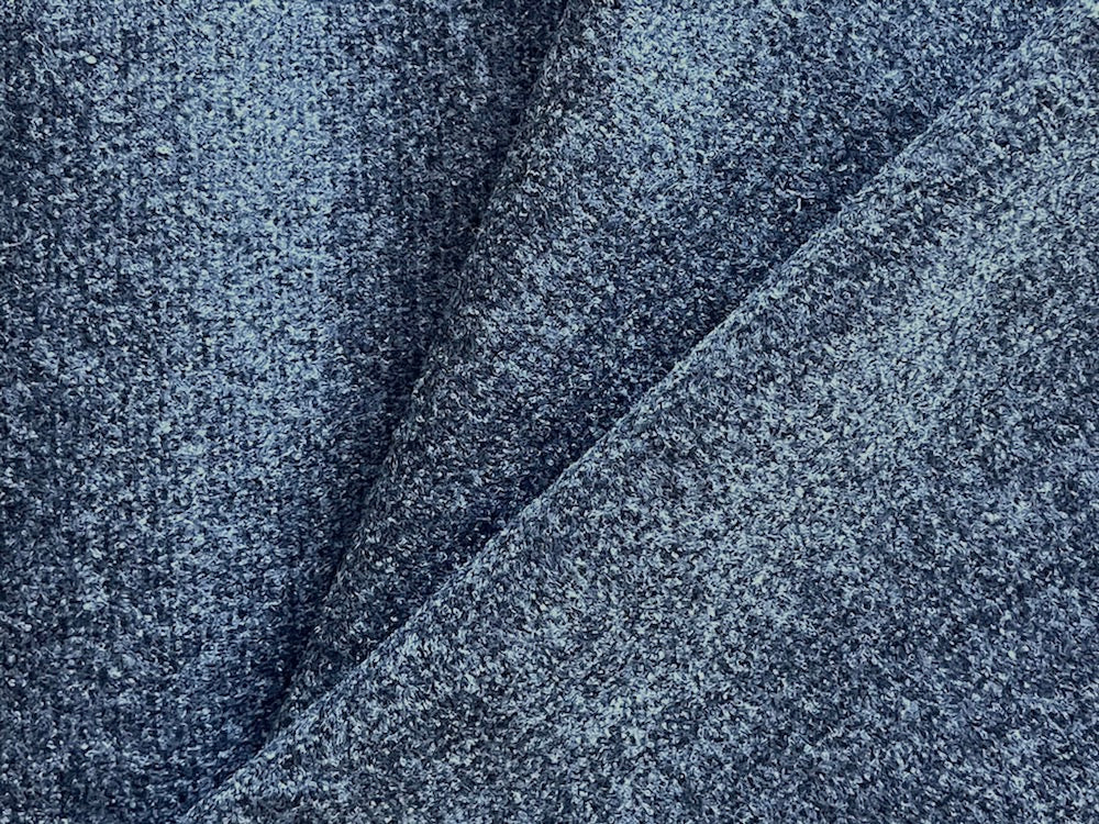 Hugo Boss Charcoal Grey Wool & Cotton Blend Tweed (Made in Italy)