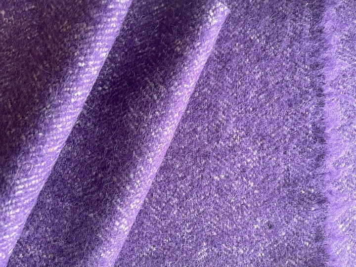 Hugo Boss Herringbone Lavande de Provence Wool Tweed (Made in Italy)